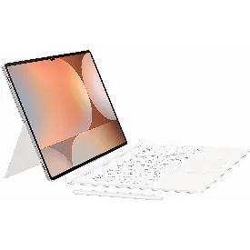 Чехол клавиатура Book Cover Keyboard, Touch Pad, Al Key S10, Ultra white, белый